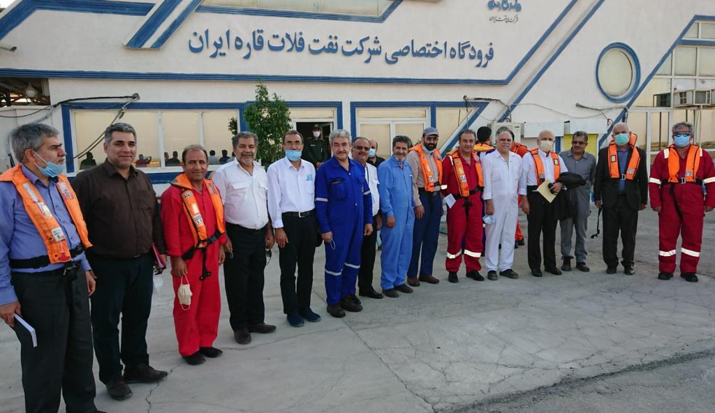 Chairman and members of the Parliamentary Energy Commission visit the Cyrus FOSO and the Lavan Operational District facilities